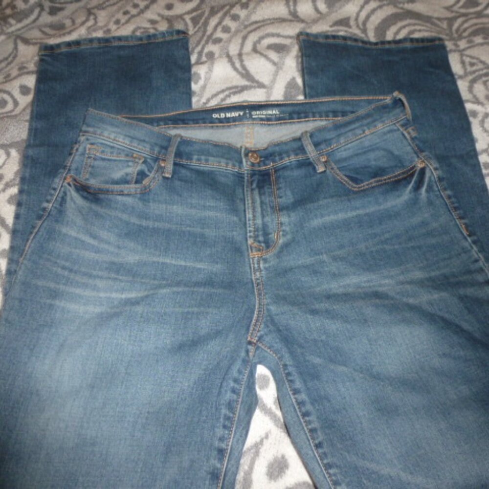 Old Navy Original mid rise Denim Jeans Sz10